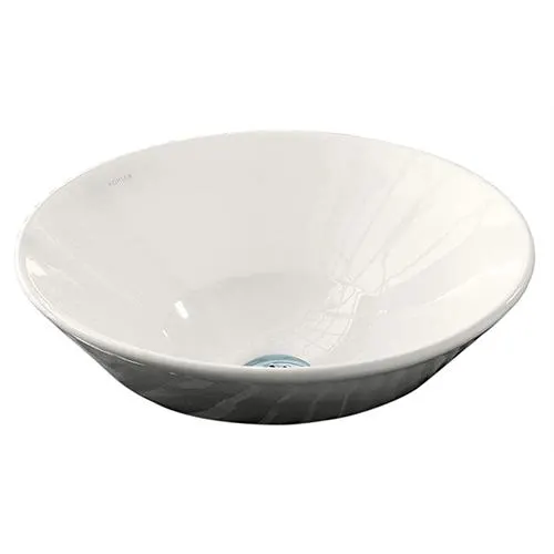 KOHLER CONICAL BELL ROUND VESSEL BASIN, BATHROOM SINK, WHITE in Republic of the Congo