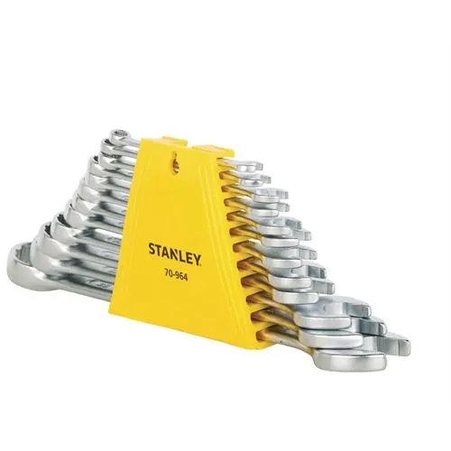 STANLEY 12-PIECES CHROME-VANADIUM STEEL COMBINATION SPANNER SET WITH MAXI-DRIVE SYSTEM in Austria