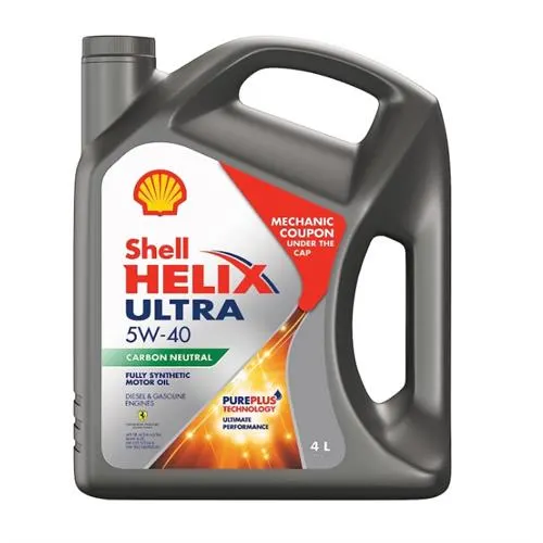 SHELL HELIX 4L API SN FULLY SYNTHETIC ENGINE OIL FOR PETROL, DIESEL, CNG/LPG CARS , ULTRA 5W-40 in Grenada