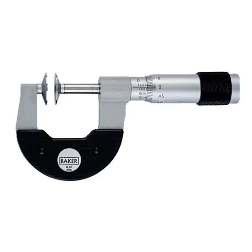  BAKER (2 - 3 INCH) NON - ROTATING EXTERNAL DISC MICROMETER, INC3 - ND in Czech Republic