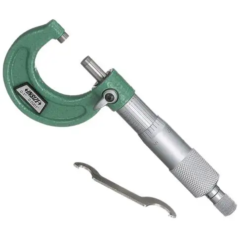  INSIZE 0-1" - 0.0001" GRADUATION OUTSIDE MICROMETER 3203-1A in Czech Republic