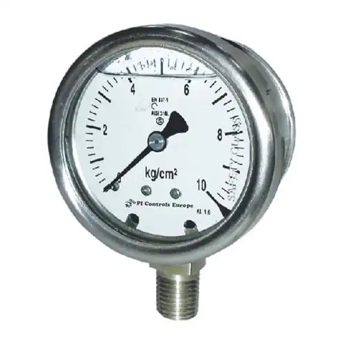 SOILD FRONT FULL SS PRESSURE GAUGE in Comoros