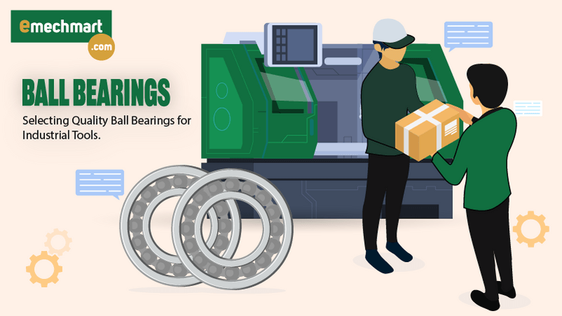 quality ball bearings for industrial tools main img