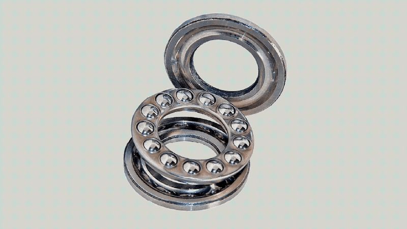 ball bearings in machinery thrust ball bearings